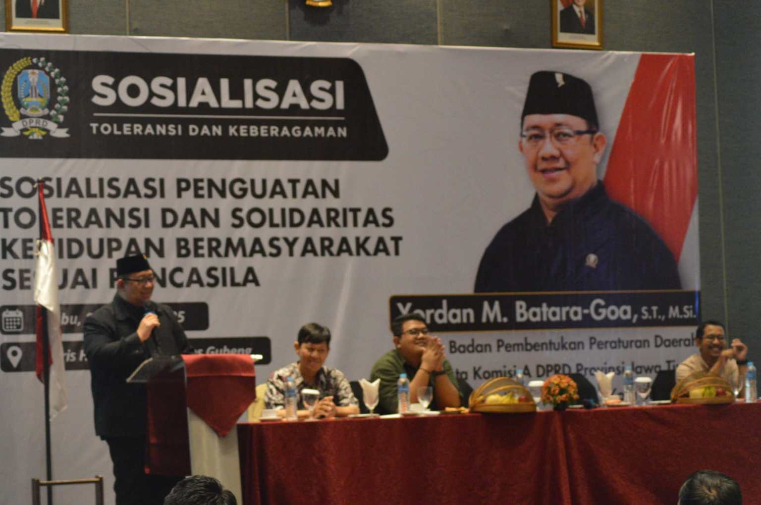 Anggita DPRD Jatim Yordan M Batara Goa Gelar Sosialisasi Penguatan Toleransi dan Solidaritas Masyarakat Sesuai Pancasila